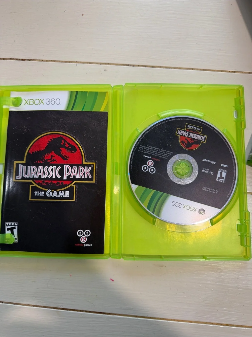 Jurassic Park: The Game - Black/Red Case